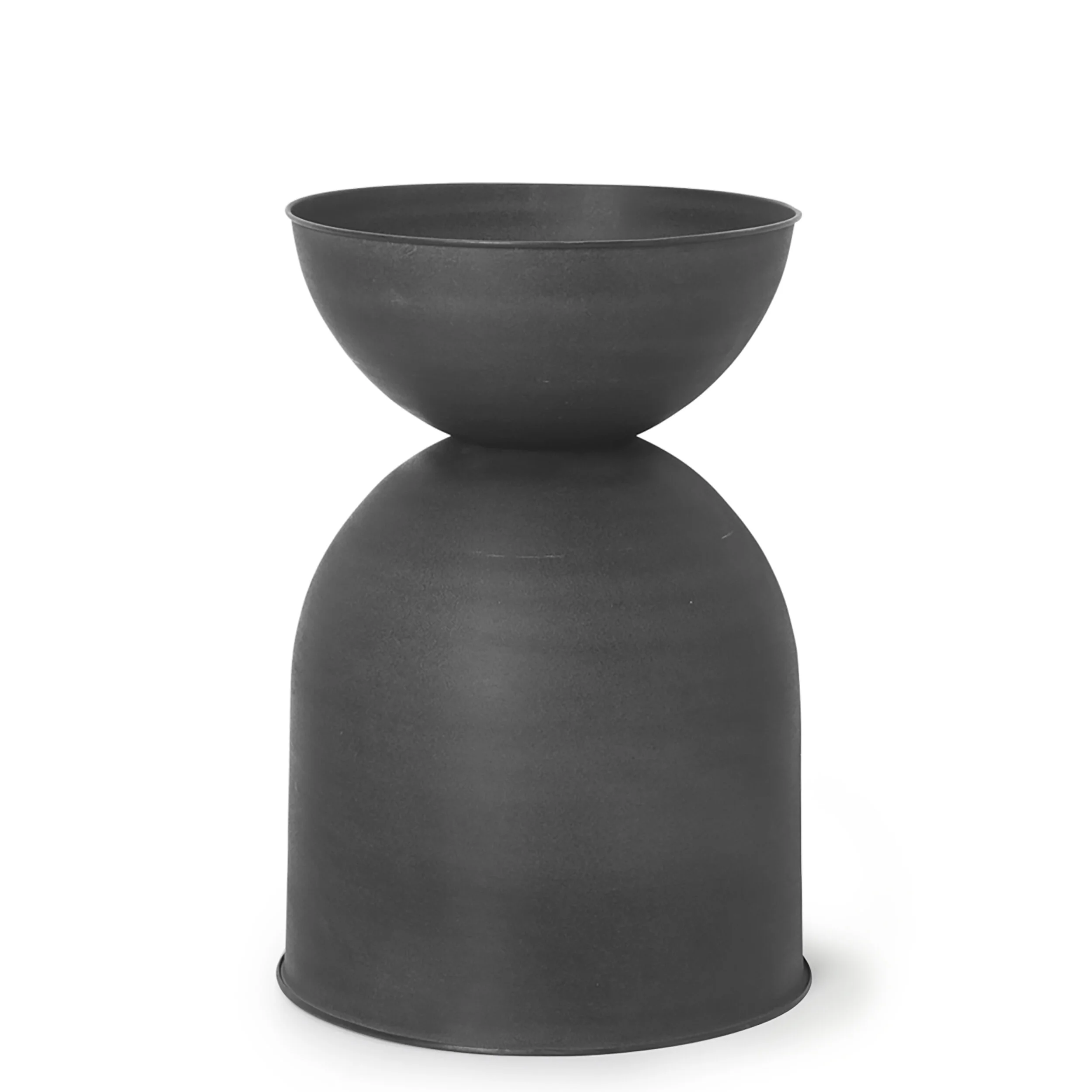 Ferm Hourglass Pot Black — Aggregate Supply